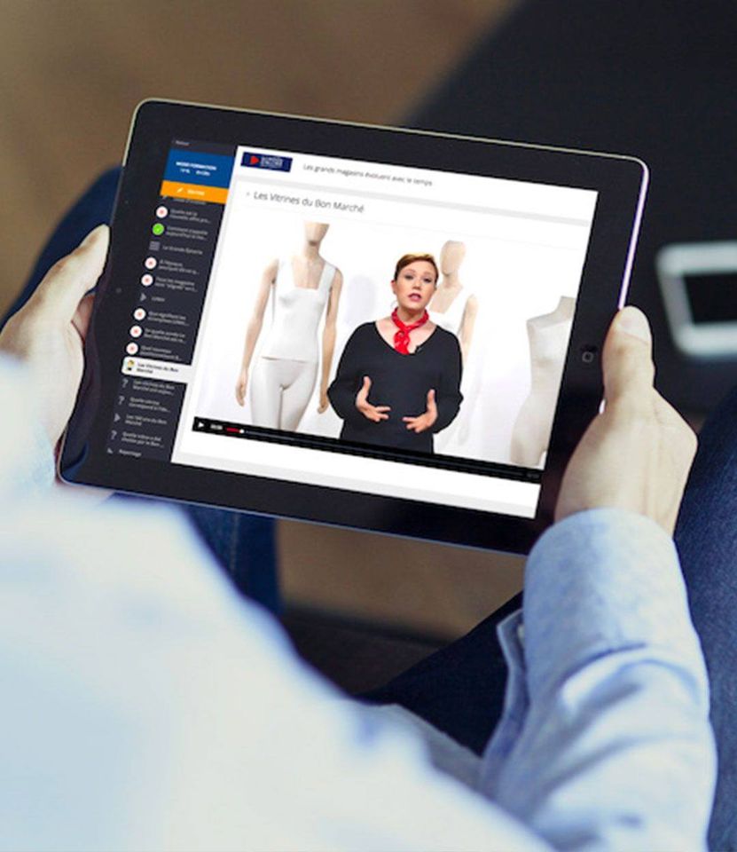 Formations en ligne accessibles sur tablette School Online University