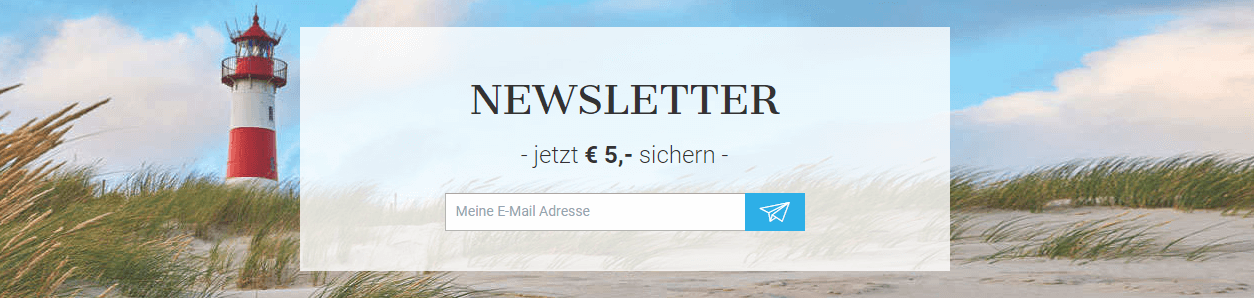 5 € Newsletter-Gutschein bei Sealand24