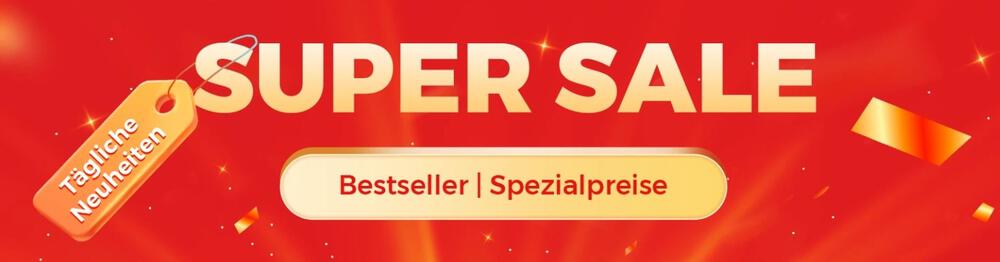 Banner für den SHEIN Super Sale