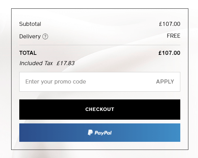 Shiseido discount code redemption image