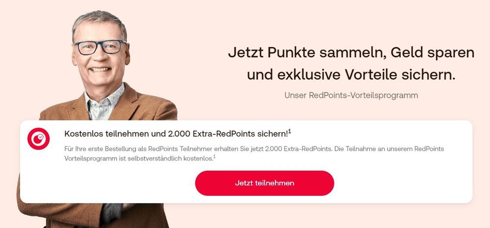Mit RedPoints bei Shop Apotheke Rabatt erhalten