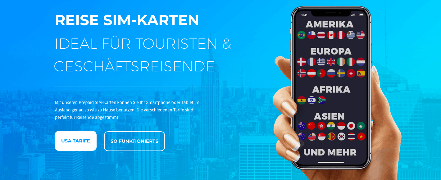 Nutze eine SIM Karte von Simlystore um weltweit kostengünstig zu telefonieren