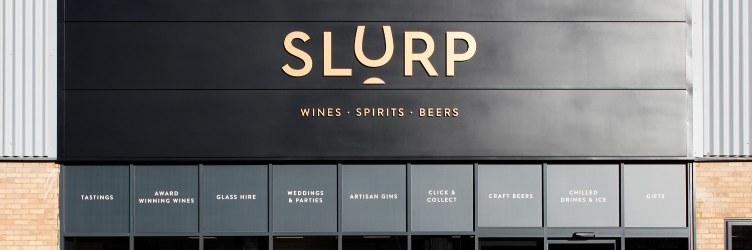 Slurp wine banner - products and services available on storefront