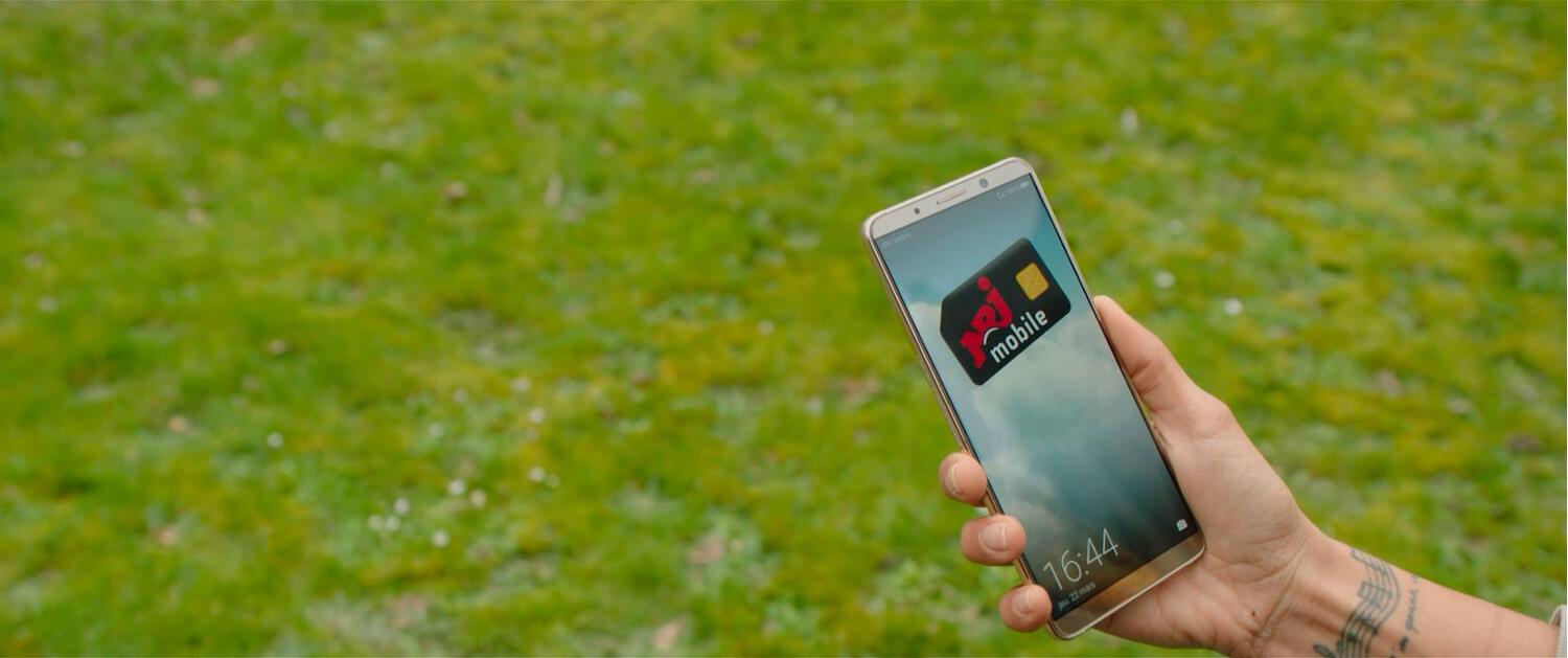 Smartphone avec forfait NRJ Mobile