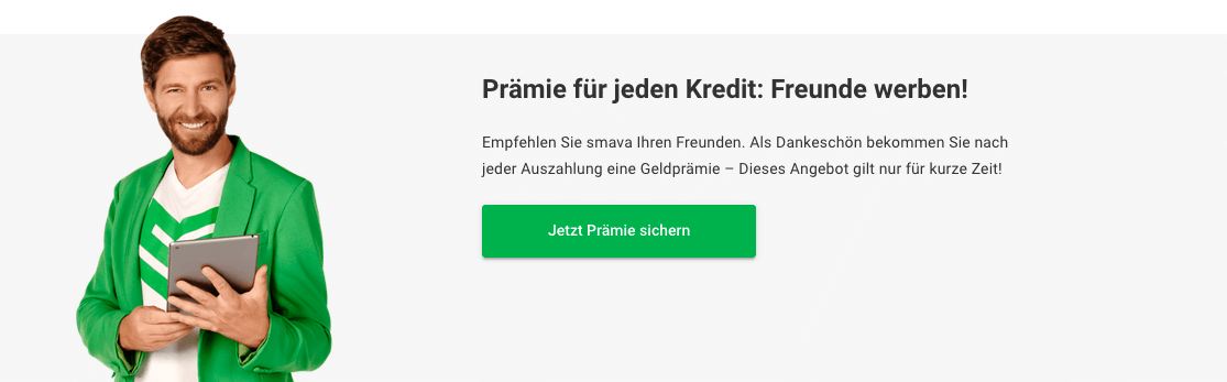 Wirb Freunde und staube tolle Prämien bei Smava ab