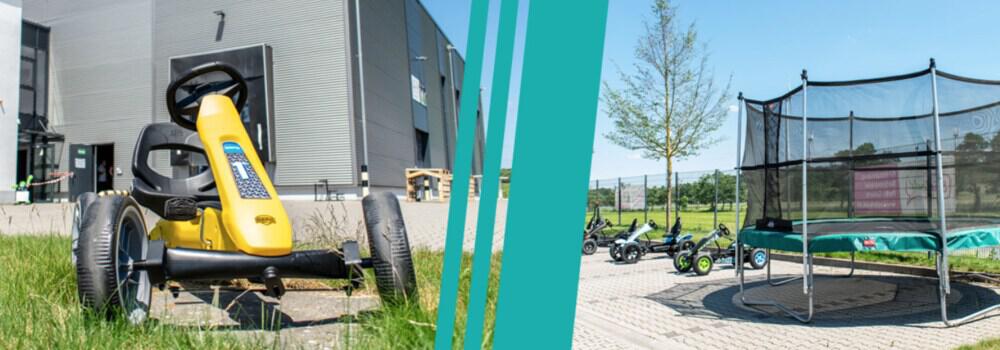 Trampoline und weiteres Spielzeug aus dem Spielheld Sortiment
