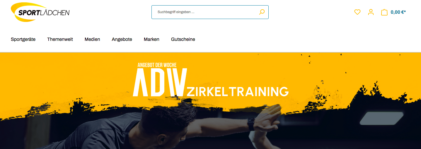 Sportlädchen Online-Shop mit allem für dein Hobby