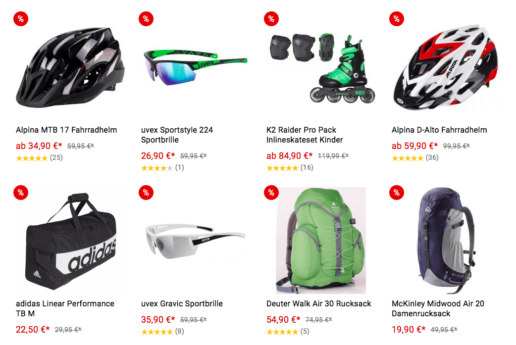 Angebote im Sportolino Sale