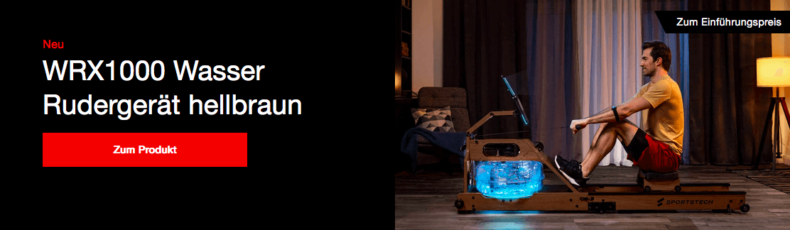 Rudergerät für dein Zuhause bei Sportstech im Online-Shop zum Sparpreis