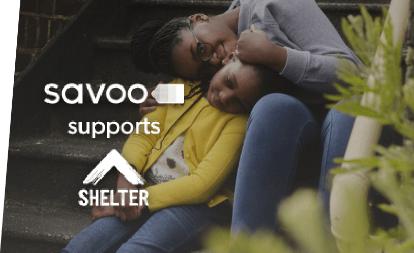 Savoo supports Shelter