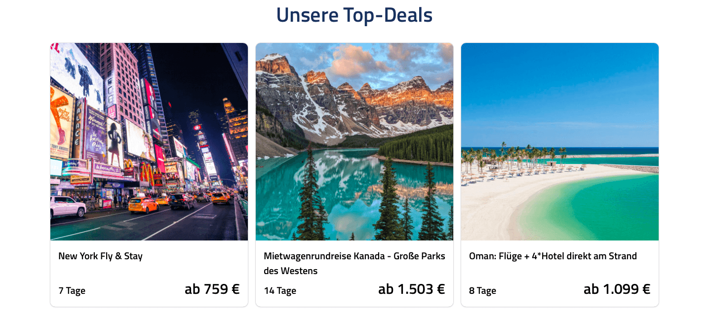 Buche Top-Deals nach New York, Kanada oder in den Oman bei STA Travel