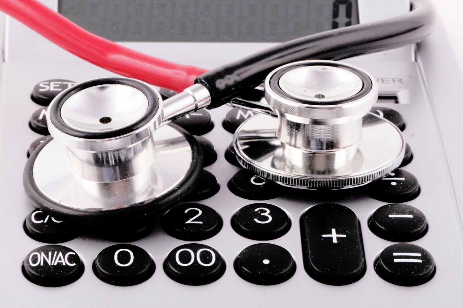 Stethoscopes on calculator