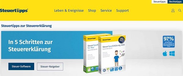 Hilfematerialien zur Steuererklärung bei Steuertipps
