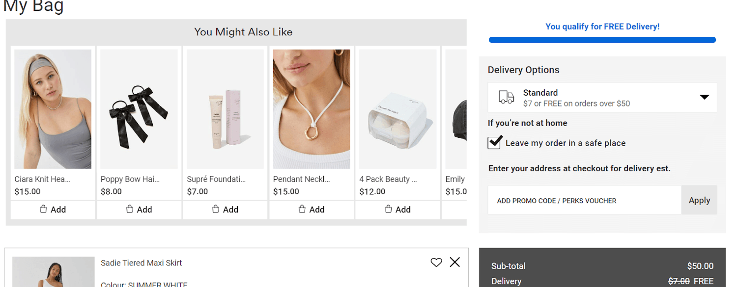 supre discount code redemption box