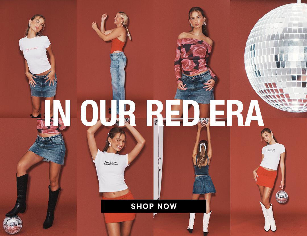 supre denim mini skirt