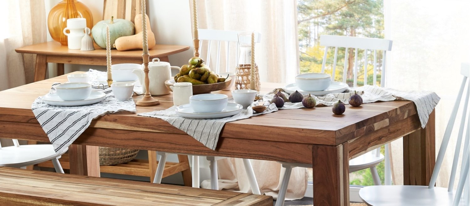 Table en bois Beliani