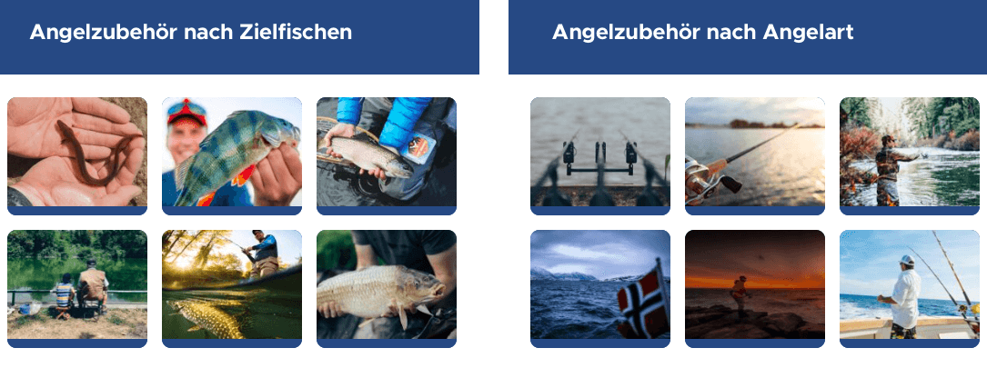 Tackle Deals Online-Shop mit vielen Produkten rund um das Angeln