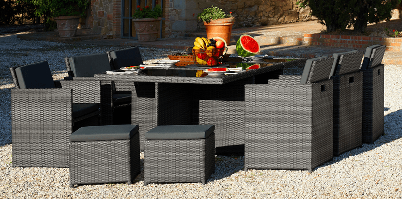 Finde stylische Rattanmöbel für deinen Garten bei tectake im Angebot