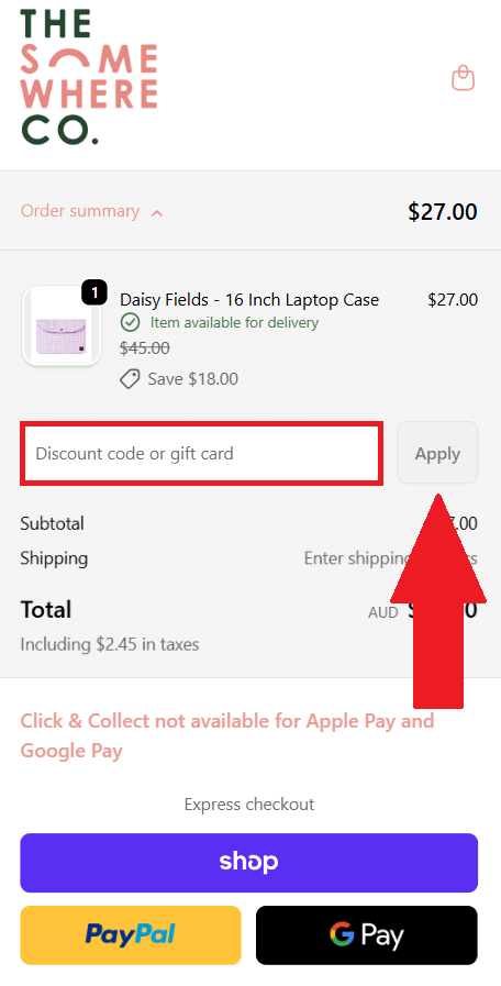 The Somewhere Co discount code