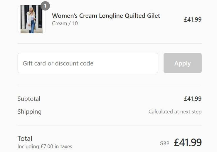 Threadbare discount code box
