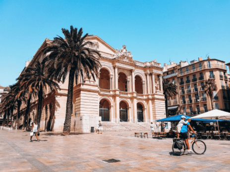 Toulon city square