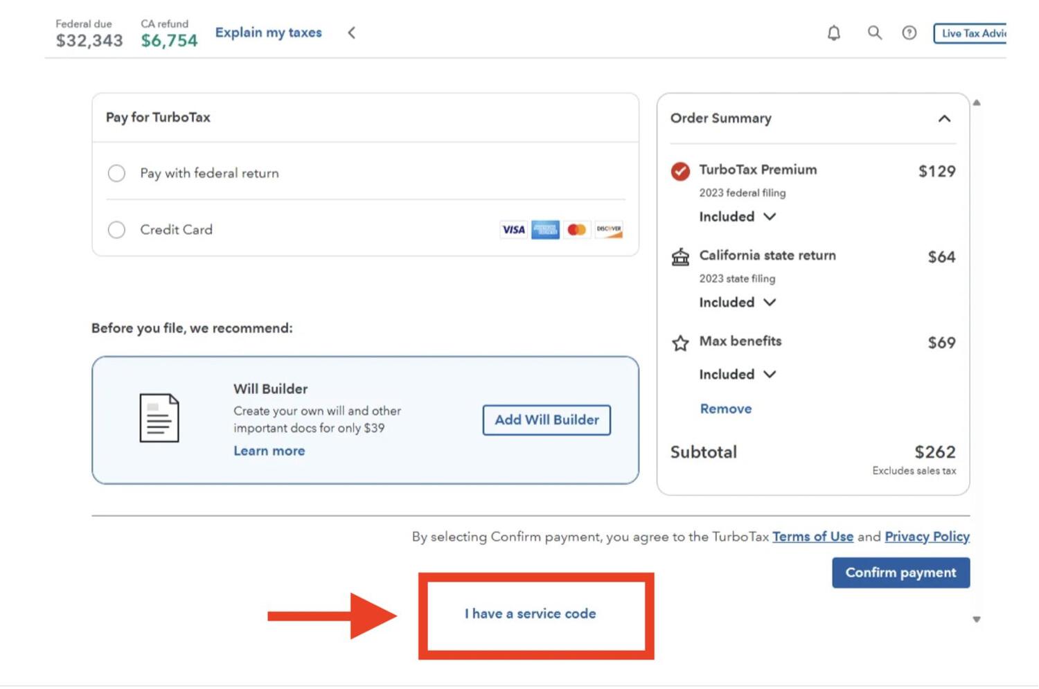 TurboTax coupon code