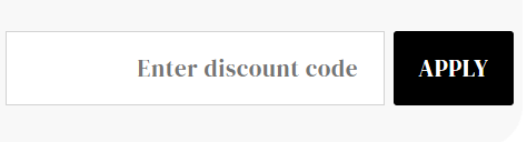 Twinings discount code box - basket page