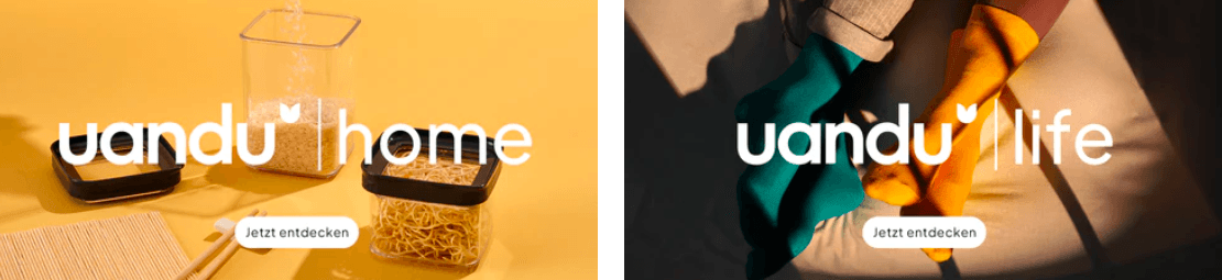 Uandu Life und Home Produkte im Online-Shop mit einem Rabattcode zum Schnäppchenpreis abstauben