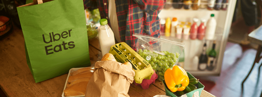 Uber Eats promo codes banner image - food delivery