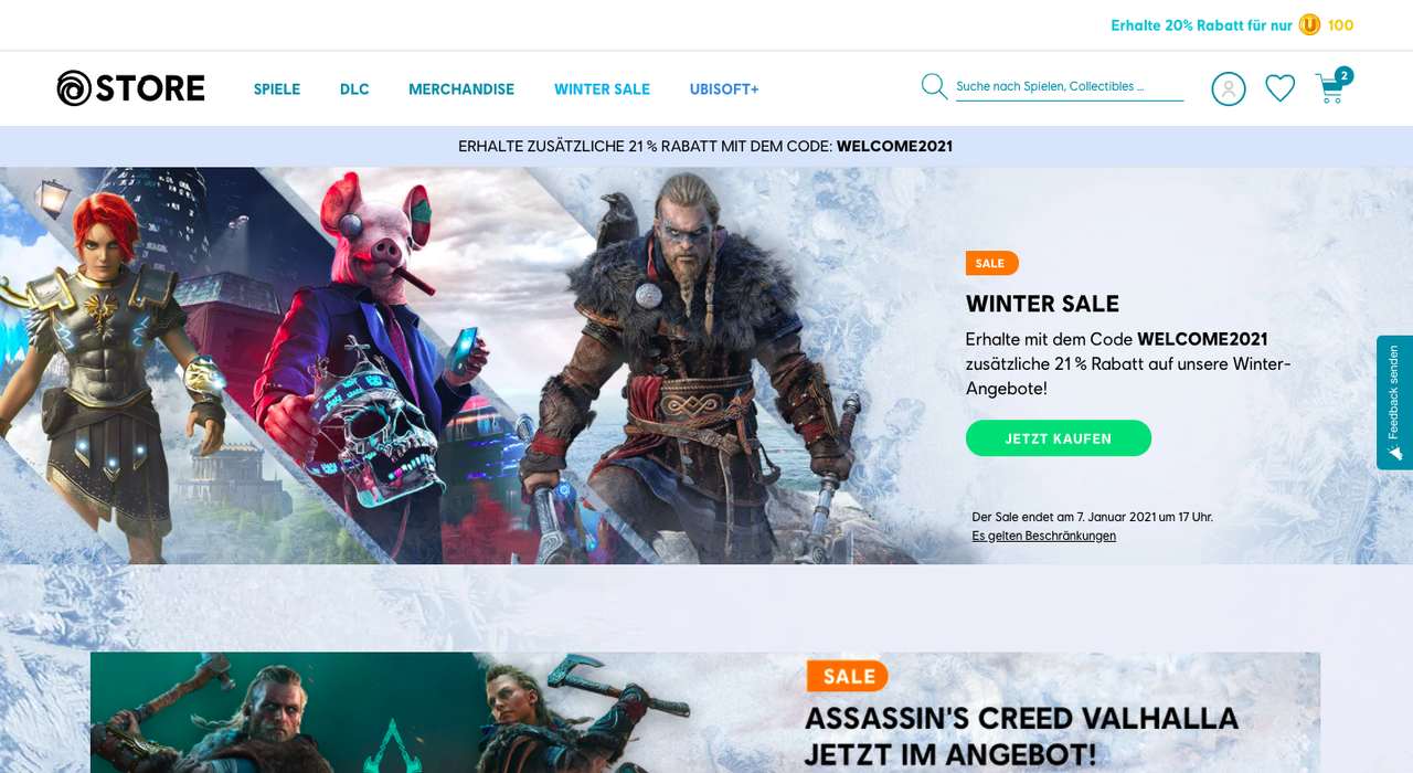Ubisoft-Webshop
