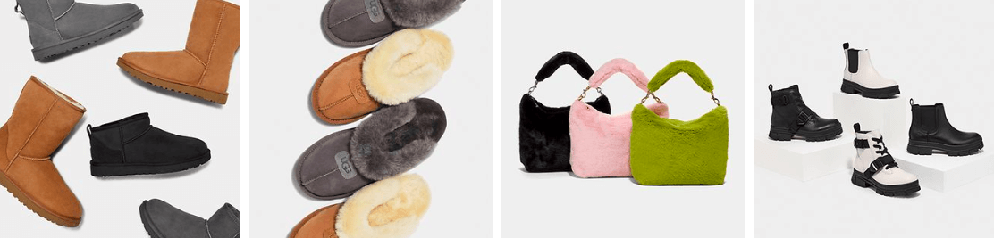UGG Boots und Taschen