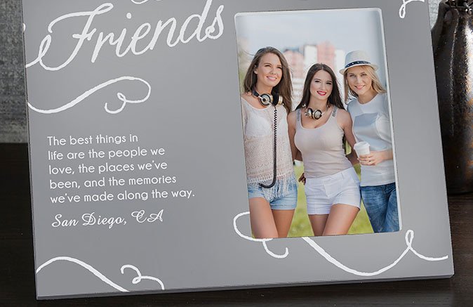 Personalized Friends Frame