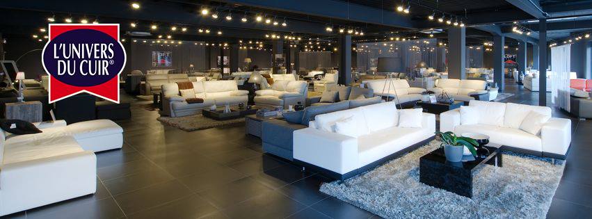 Showroom canapés Univers du cuir