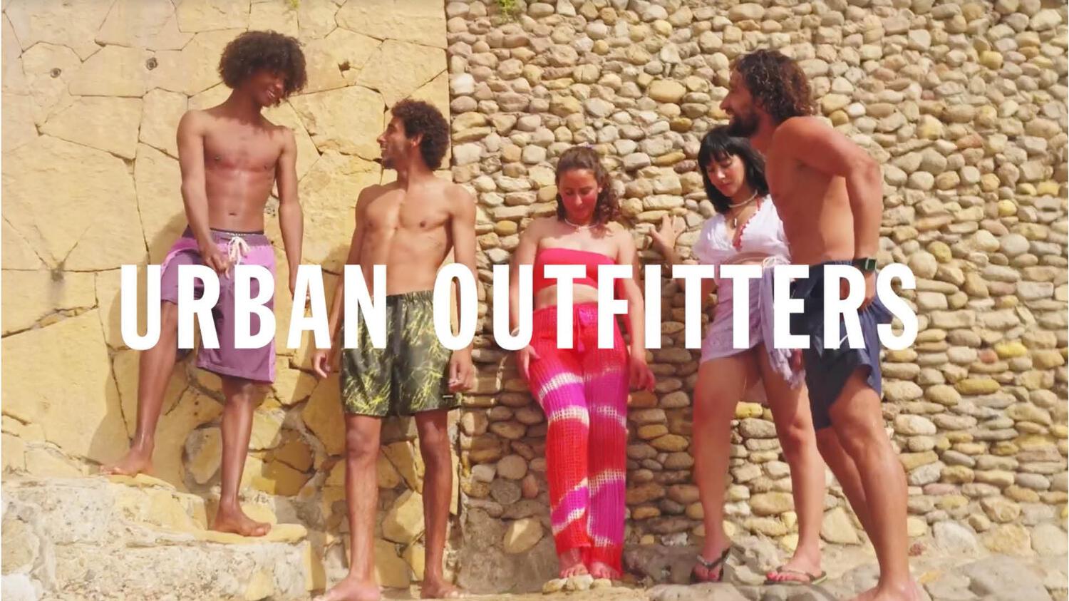 urban outfitters banner - models
