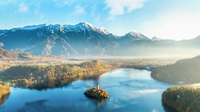 Aussicht auf Berge
