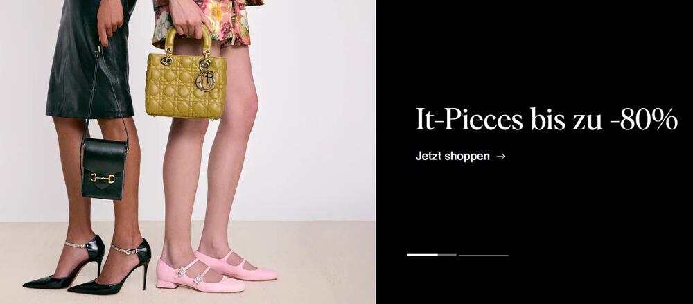 Bis zu 80 % Rabatt auf Designermode bei Vestiaire Collective