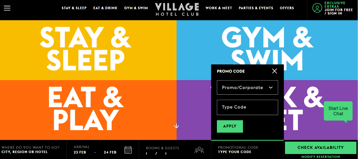 Village Hotels Discount Code 10 Off in January 2024