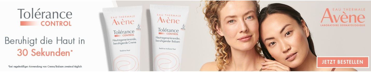 Banner bei Volksversand Apotheke: Avene-Produkte