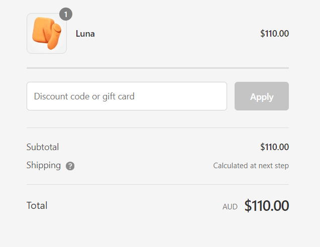 VUSH discount code in shopping cart