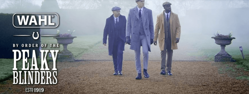 Wahl Peaky Blinders banner