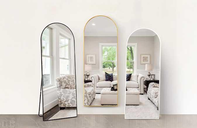 Standing Floor Full-Body Mirror