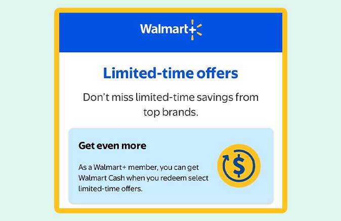 Walmart Limited Time Offers