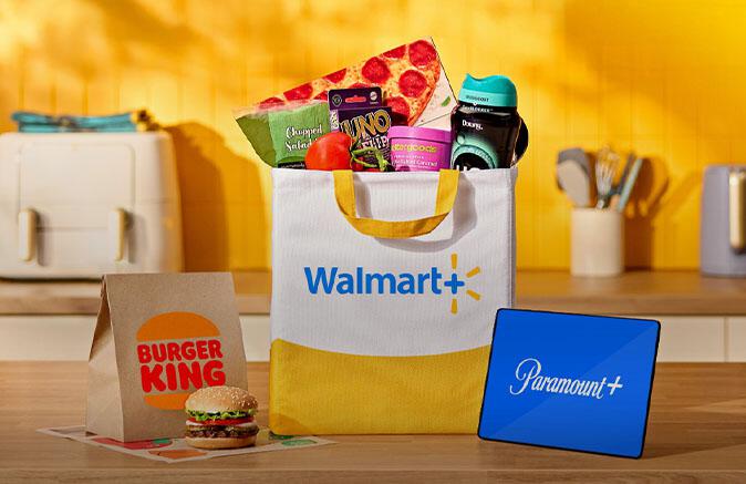 Items in Walmart+ Shopping Bag