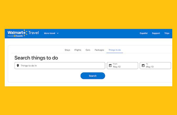 Walmart+ Travel
