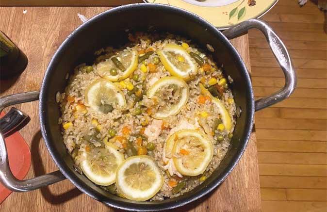 Walmart chicken and rice