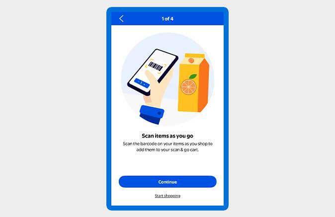 Walmart Scan and Go