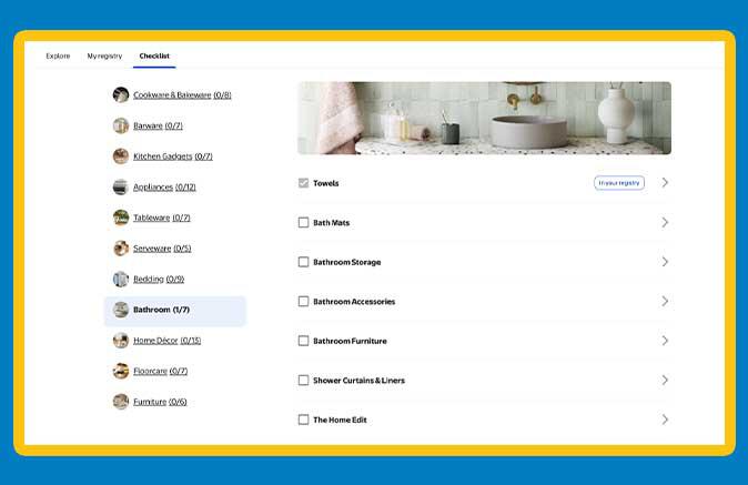 Walmart Wedding Registry