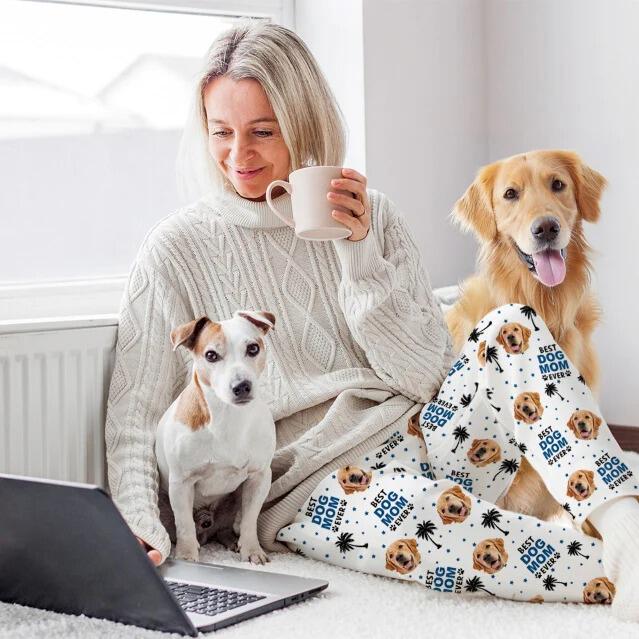 Wander Prints custom dog lover pajamas
