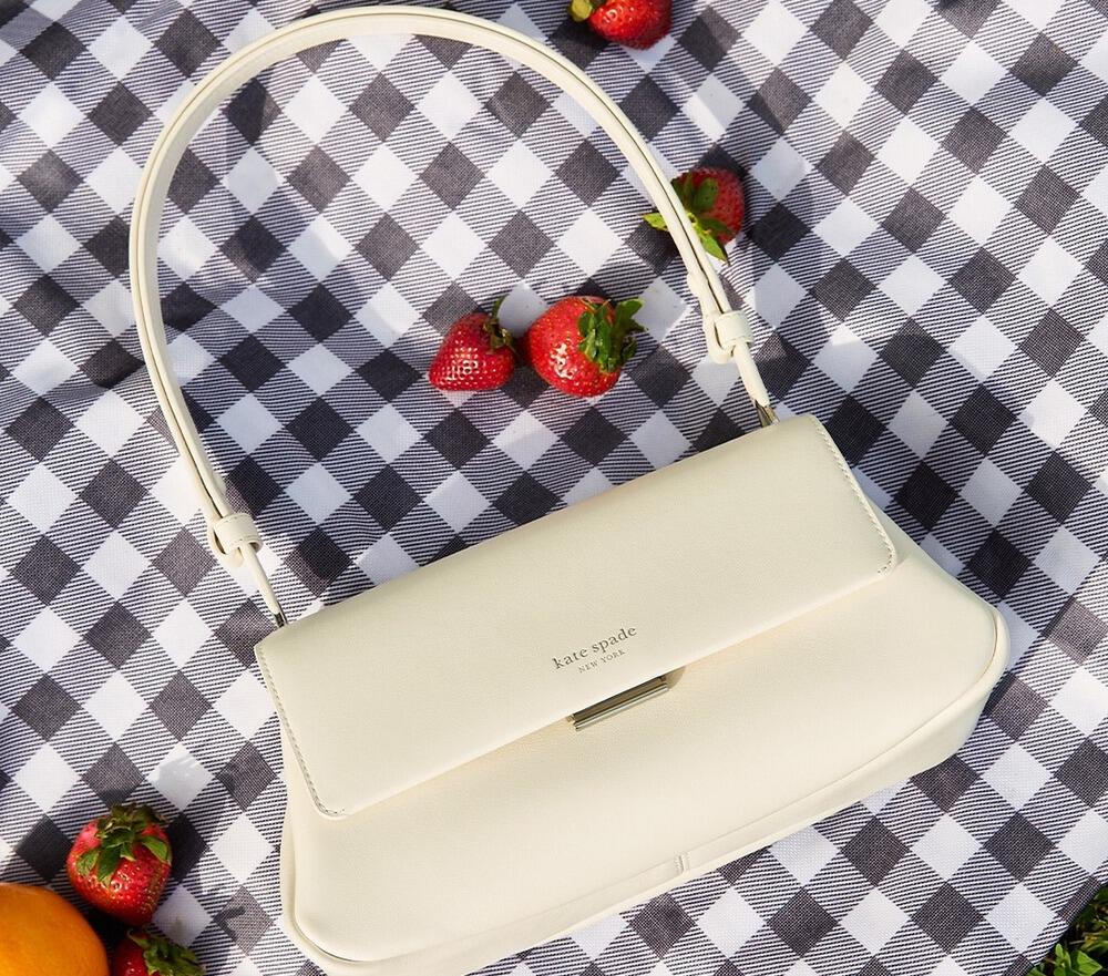 White Grace shoulder bag from Kate Space