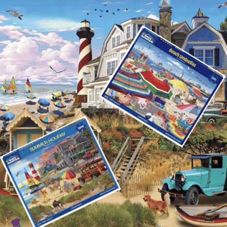 White Mountain Puzzles nautical puzzle collection